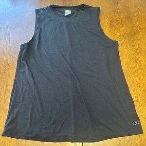 Calia Athletic Tank Top Classic Black Sleeveless Women's Tank Top
